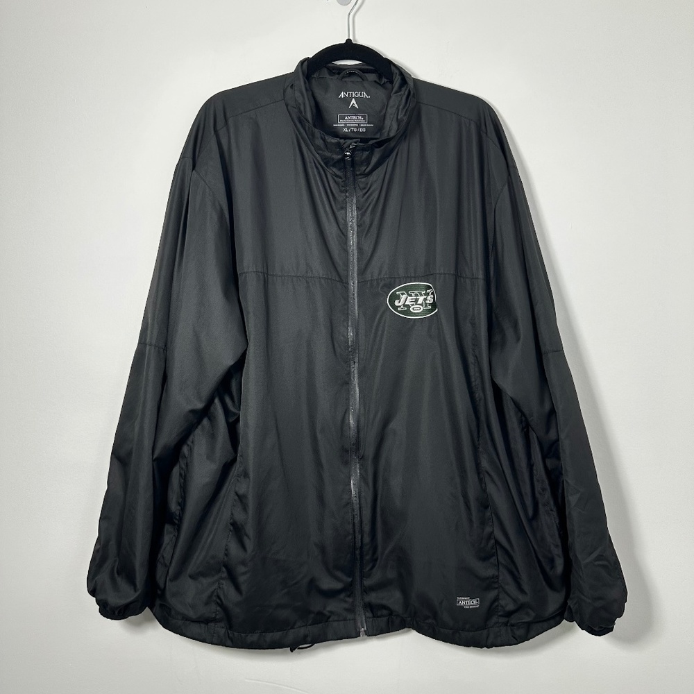 Antigua Windbreaker New York Jets Men's XL Used Good Condition